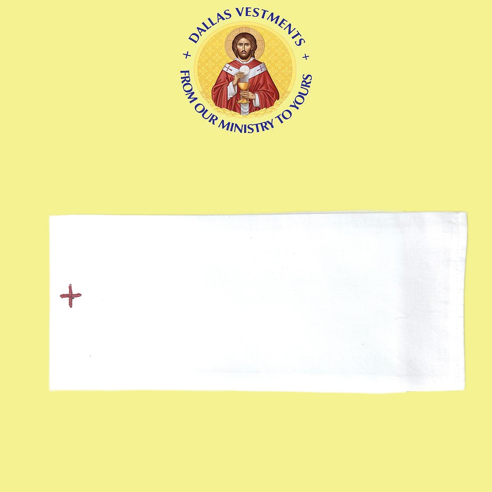Thumbnail: Pure Linen Mass Set ( Standard size)- Red Sacred Heart
