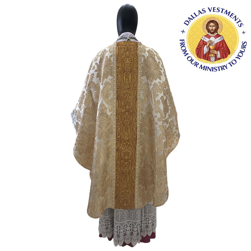 Thumbnail: Gold  Classic Chasuble set ( Gold Seraphim)