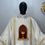 Thumbnail: White Brocade Dalmatic + Stole (Eucharist )