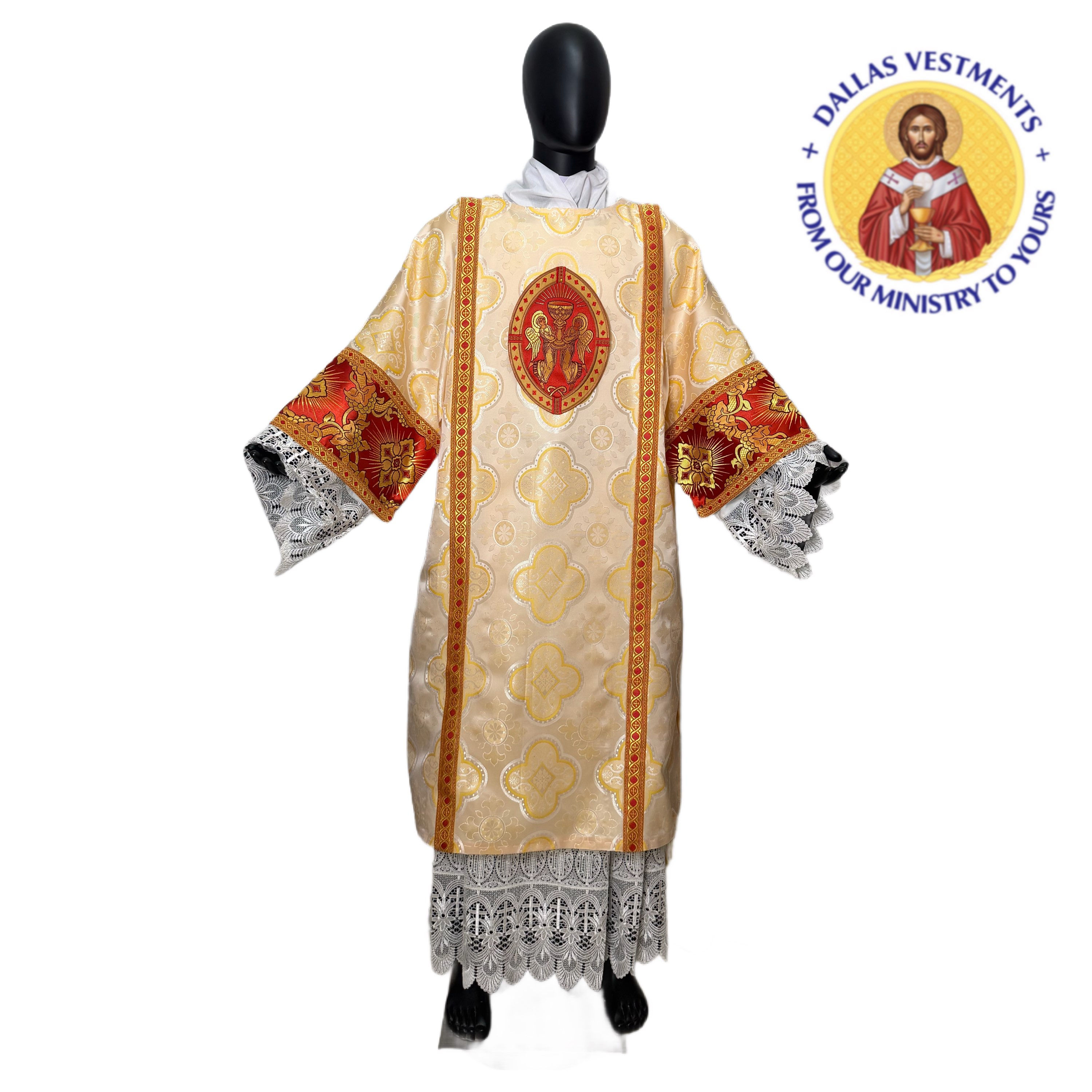 Gold Brocade Dalmatic + Stole