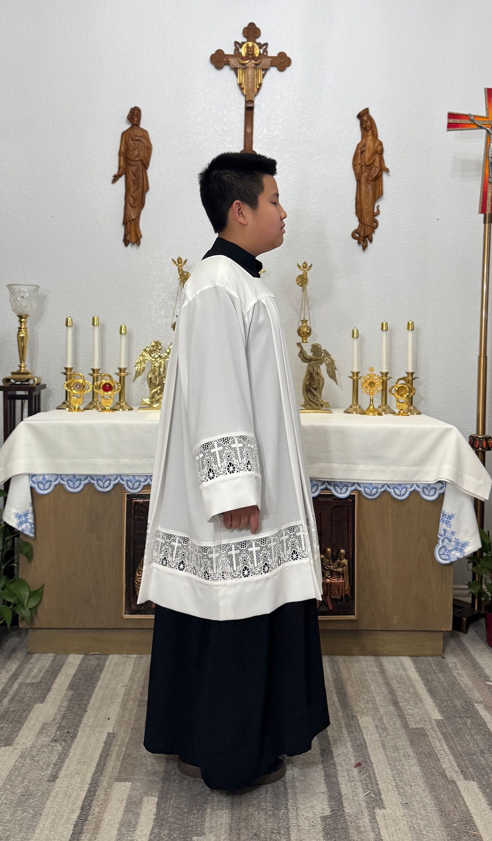 Thumbnail: CROSS - ROMAN SURPLICE (#13)