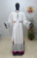 Thumbnail: White Dalmatic + Stole 