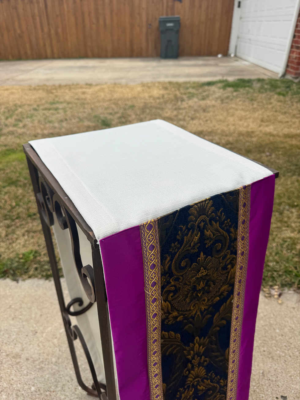 Thumbnail: Purple Altar scarves