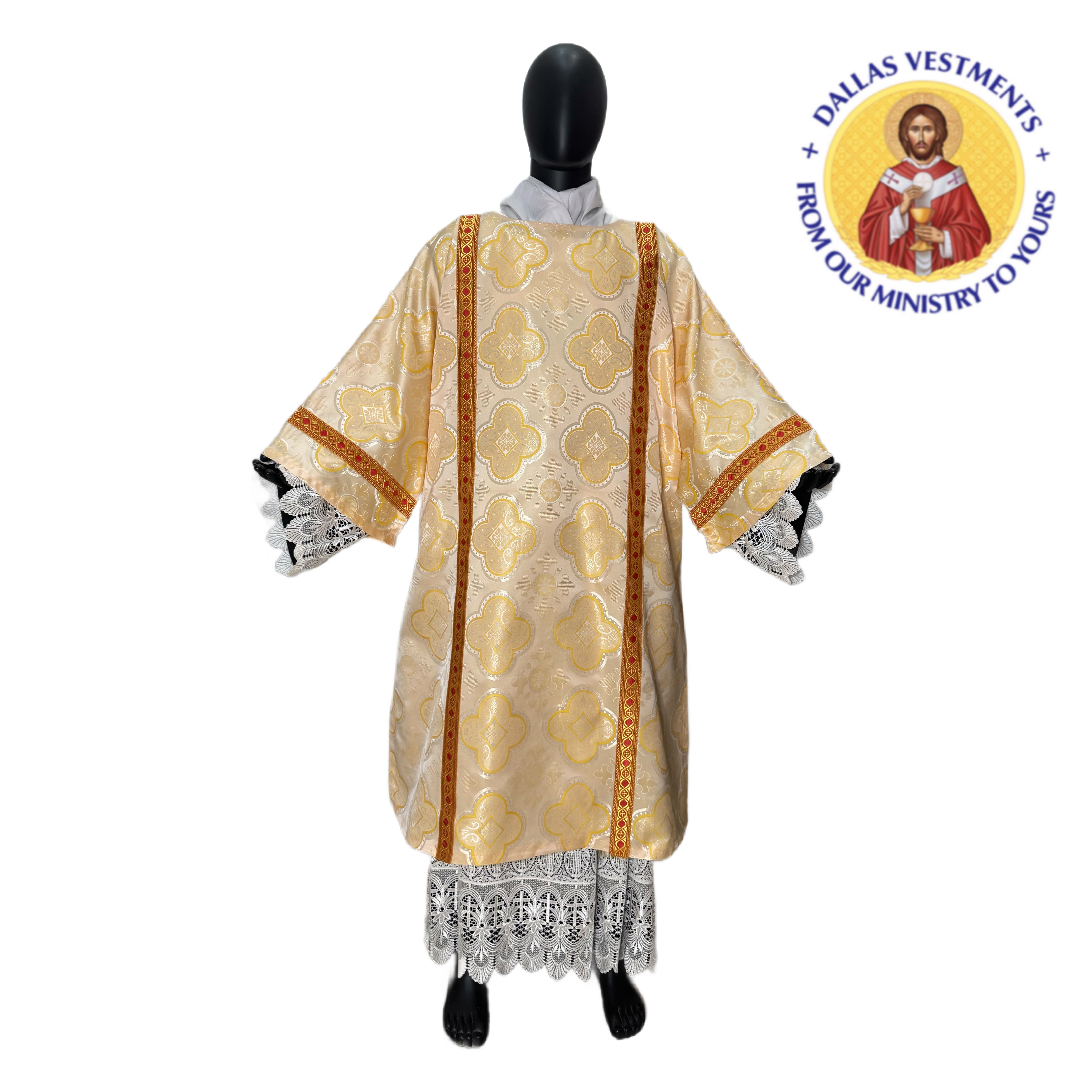 Gold Brocade Dalmatic + Stole