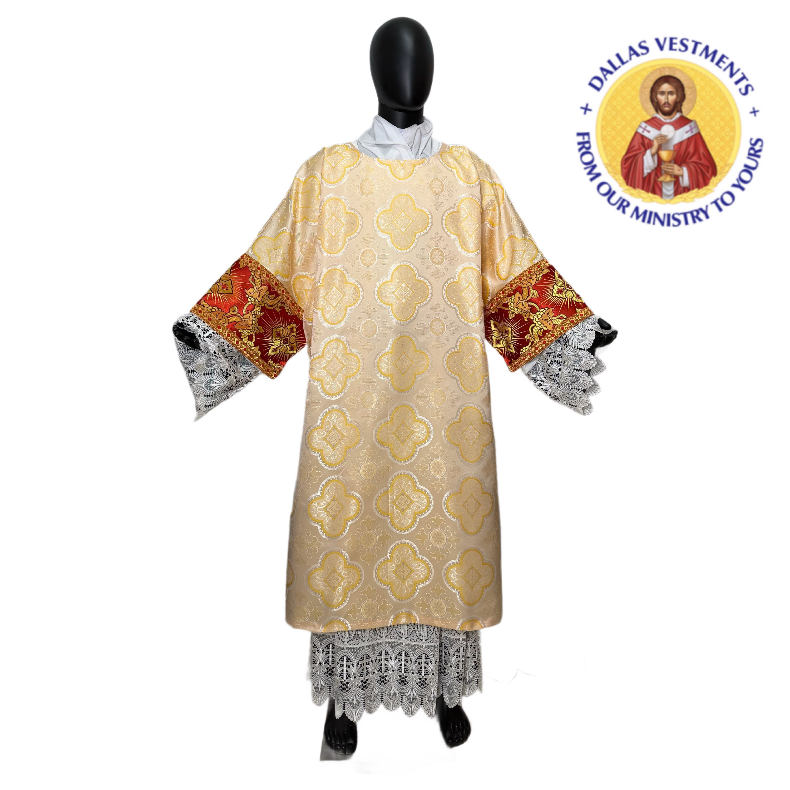 Gold Brocade Dalmatic + Stole