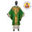 Thumbnail: Green Brocade Semi-Gothic Chasuble (De Angelus)