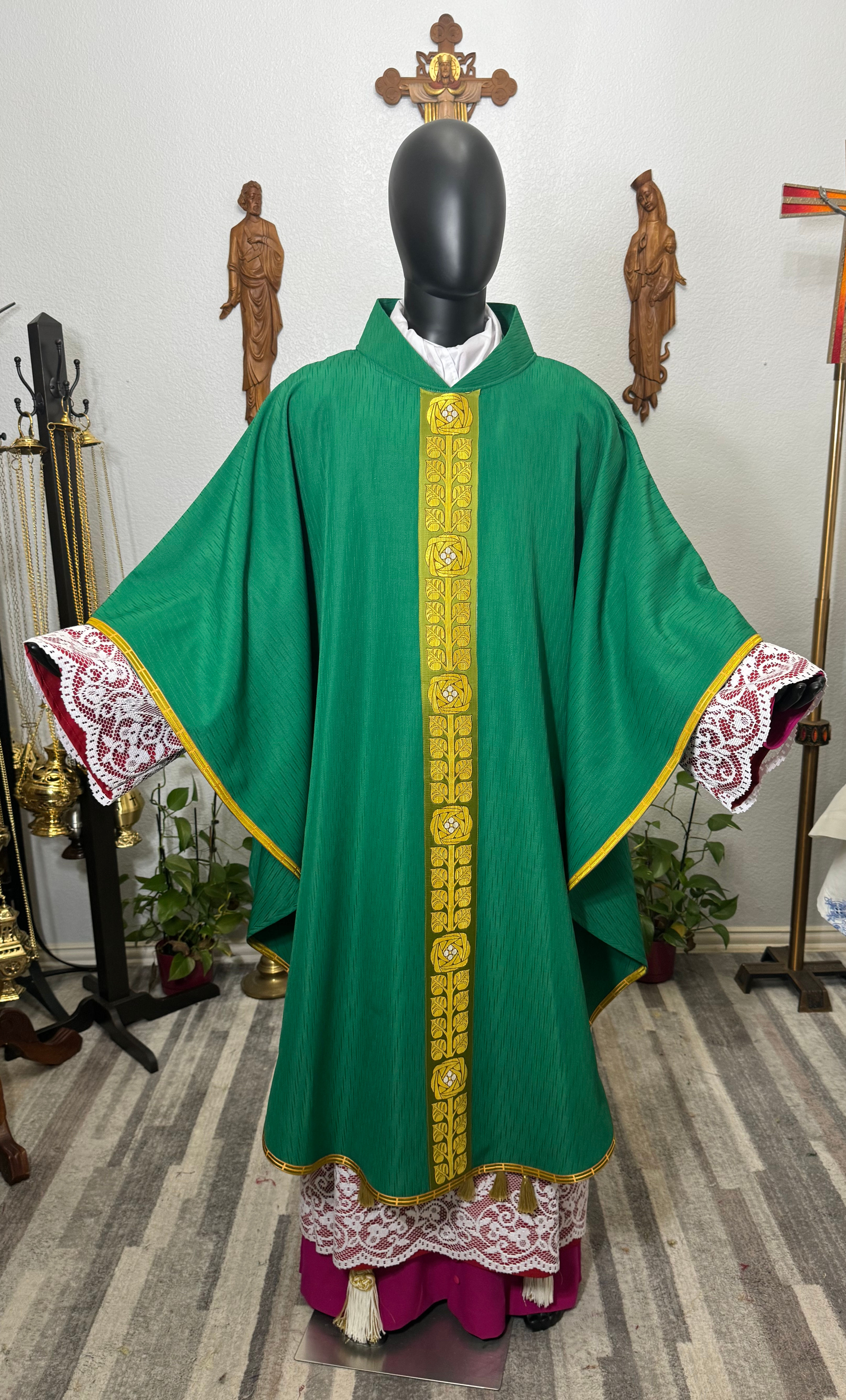 Green Chasuble set