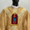 Thumbnail: Gold Semi-Gothic Chasuble set (Sacred Heart)