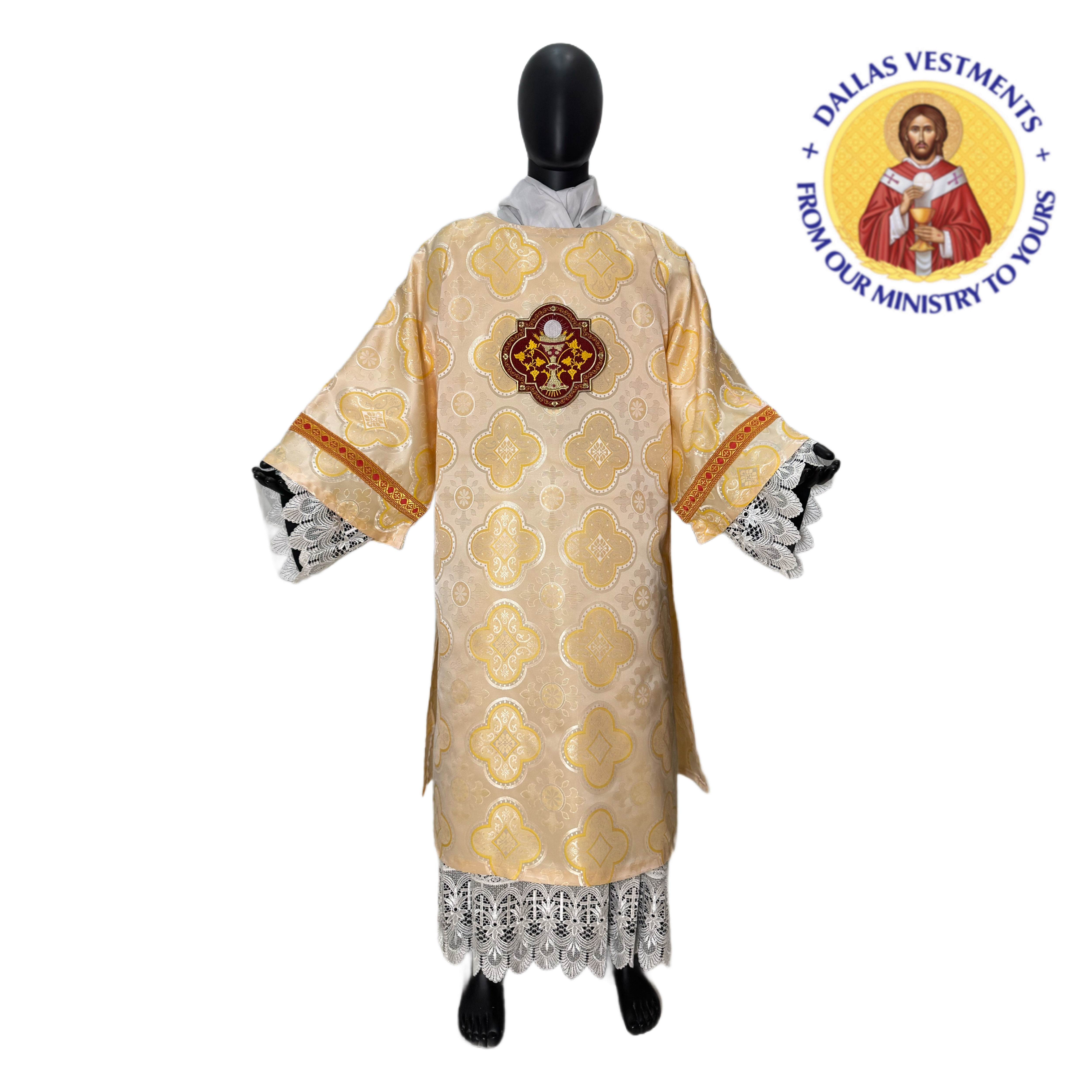 Gold Brocade Dalmatic + Stole