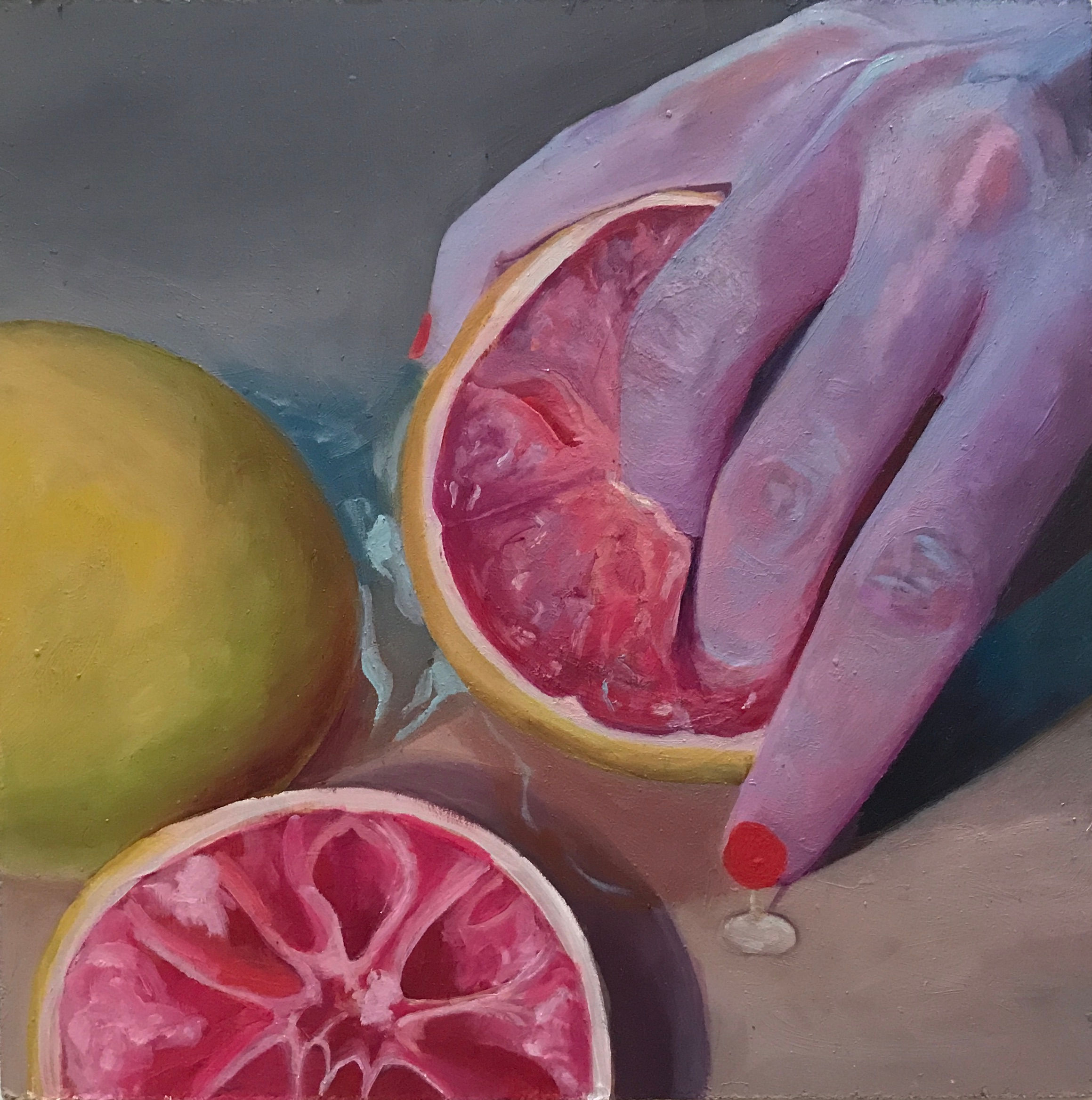 Grapefruit ll Original 6x6