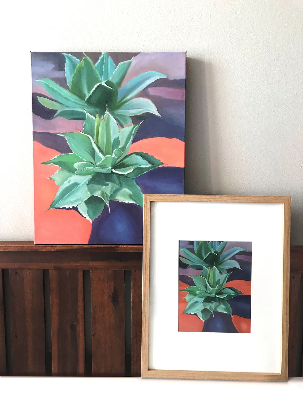 Thumbnail: "Agave" Print 16x20in