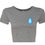 Thumbnail: Level Water Ladies Drip Crop Top