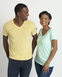 Vneck Fashion Unisex Tees
