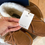 Thumbnail: Fairfax & Favor Tan Shearling Lined Slippers Uk6