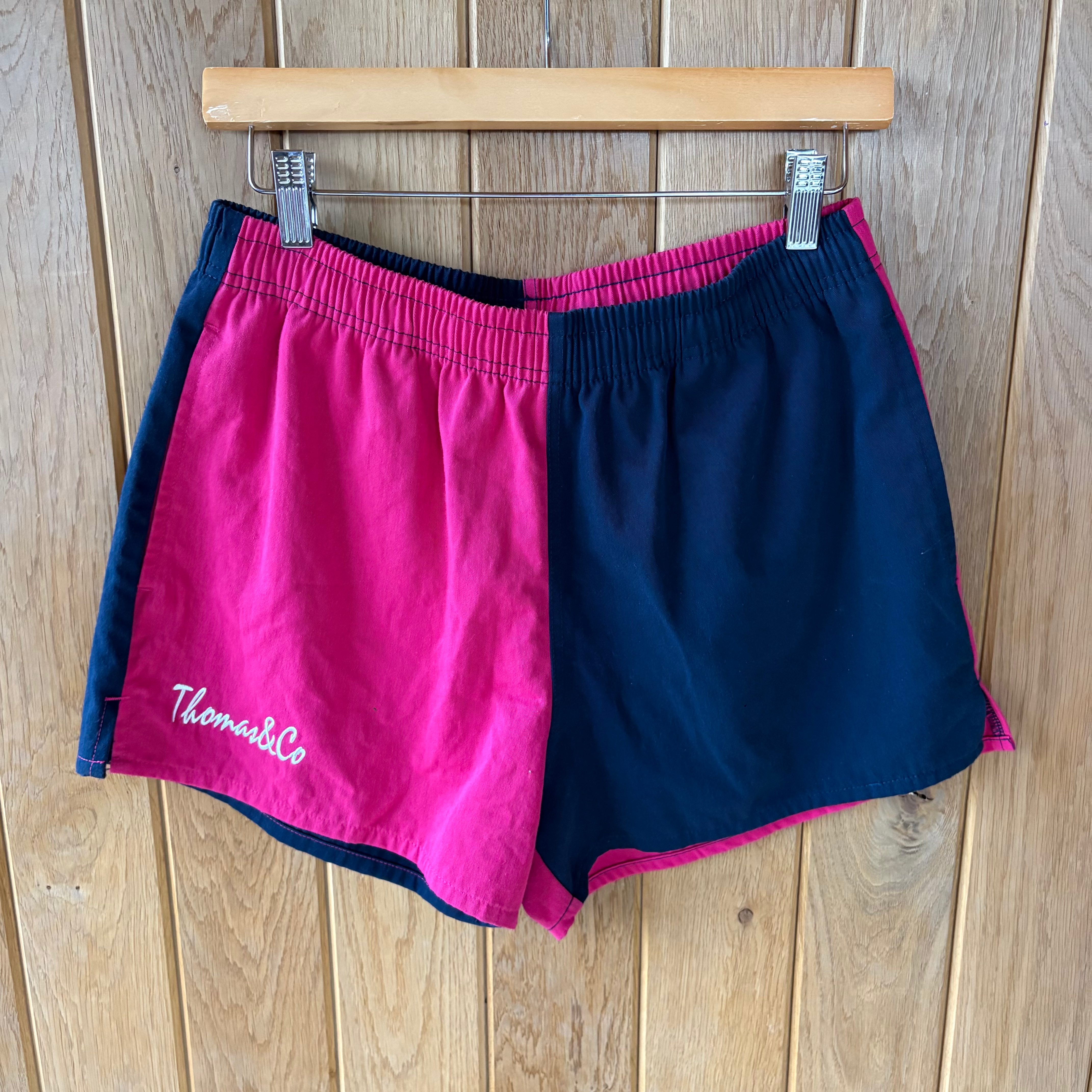Thomas & Co Pink/Navy Shorts Uk8/10