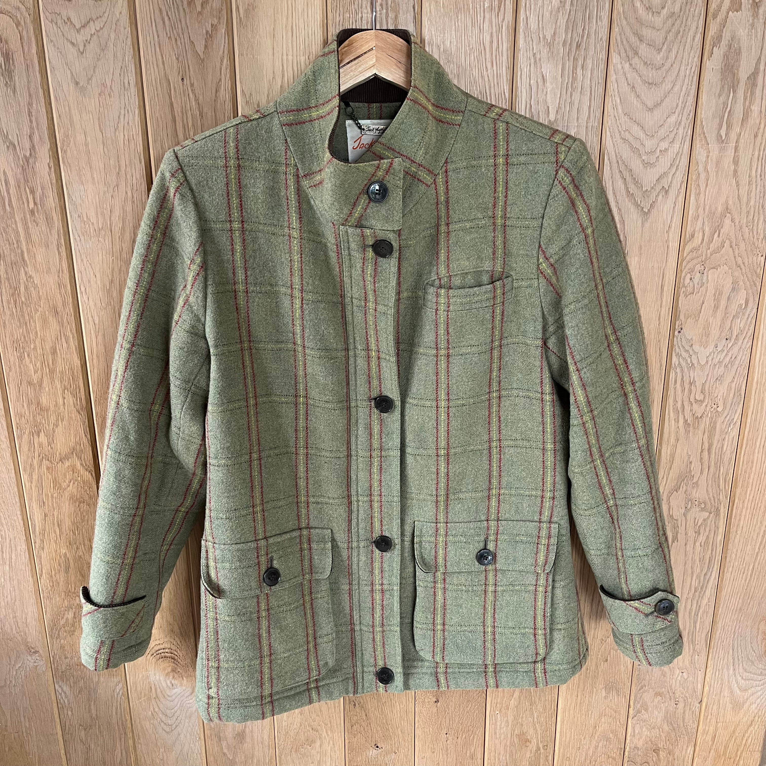 Jack Murphy Green Tweed Field Coat Uk12