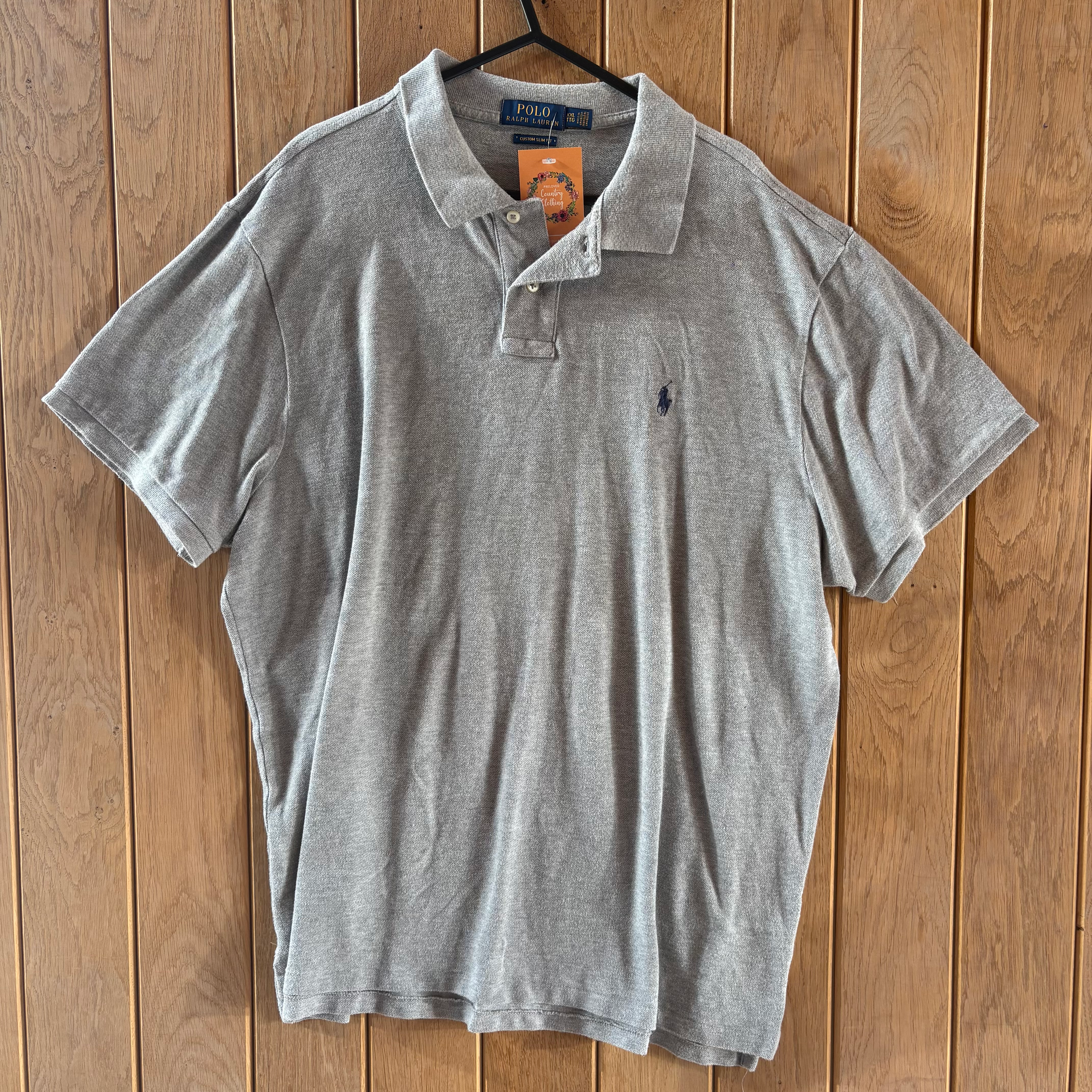 Ralph Lauren Grey Polo Shirt Size XX-Large