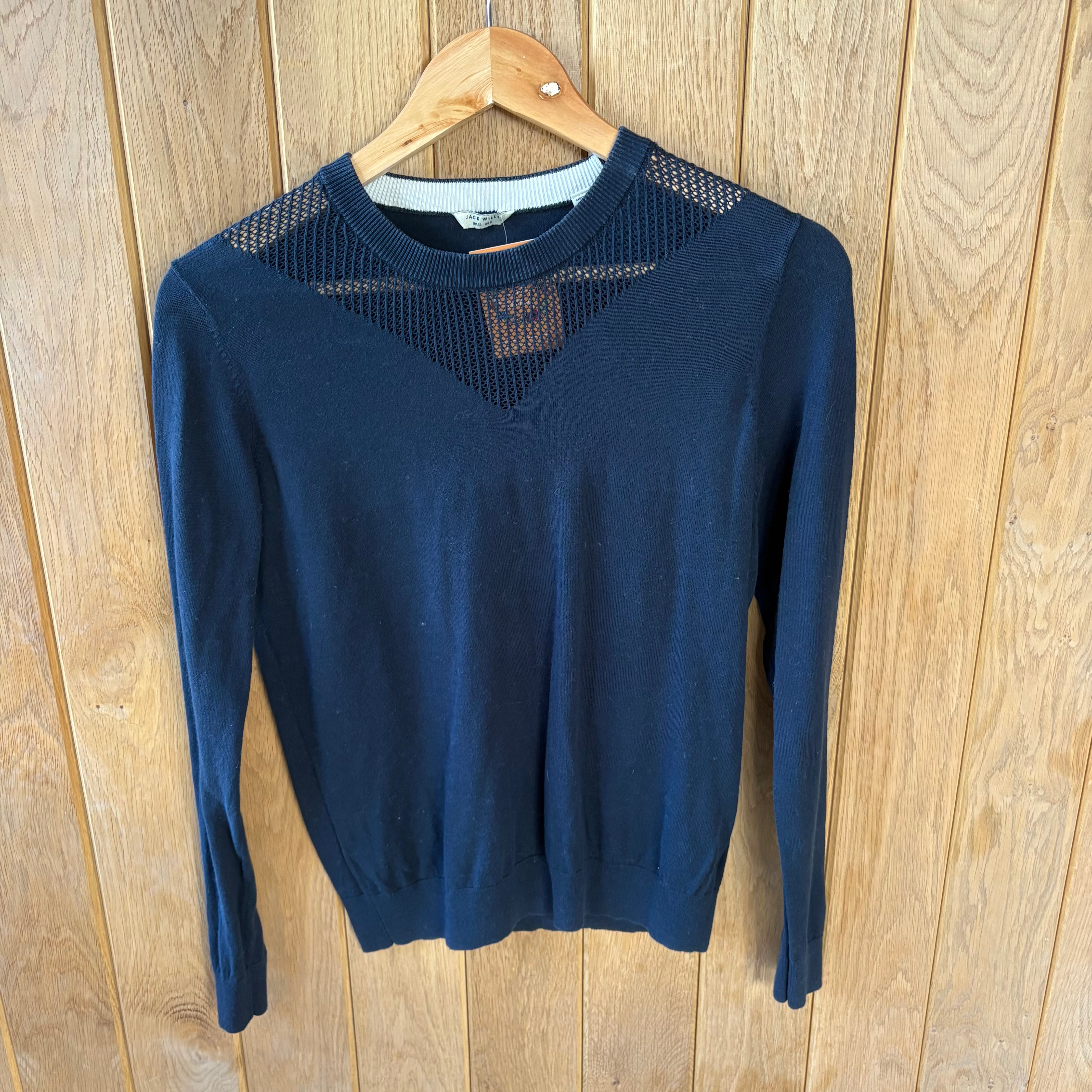 Jack Wills Navy Jumper Uk12