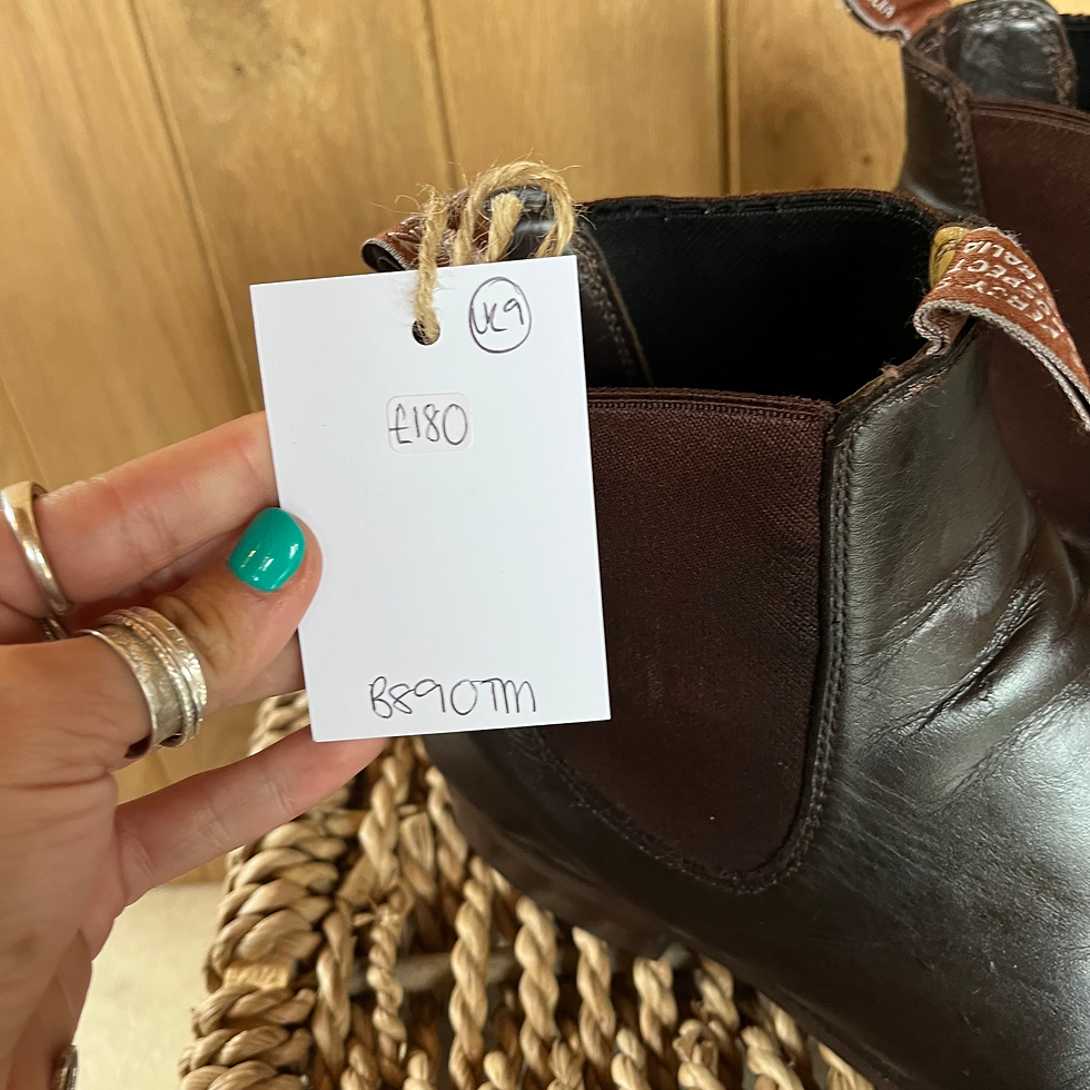 Thumbnail: RM Williams Chestnut Craftsman Boots Uk9