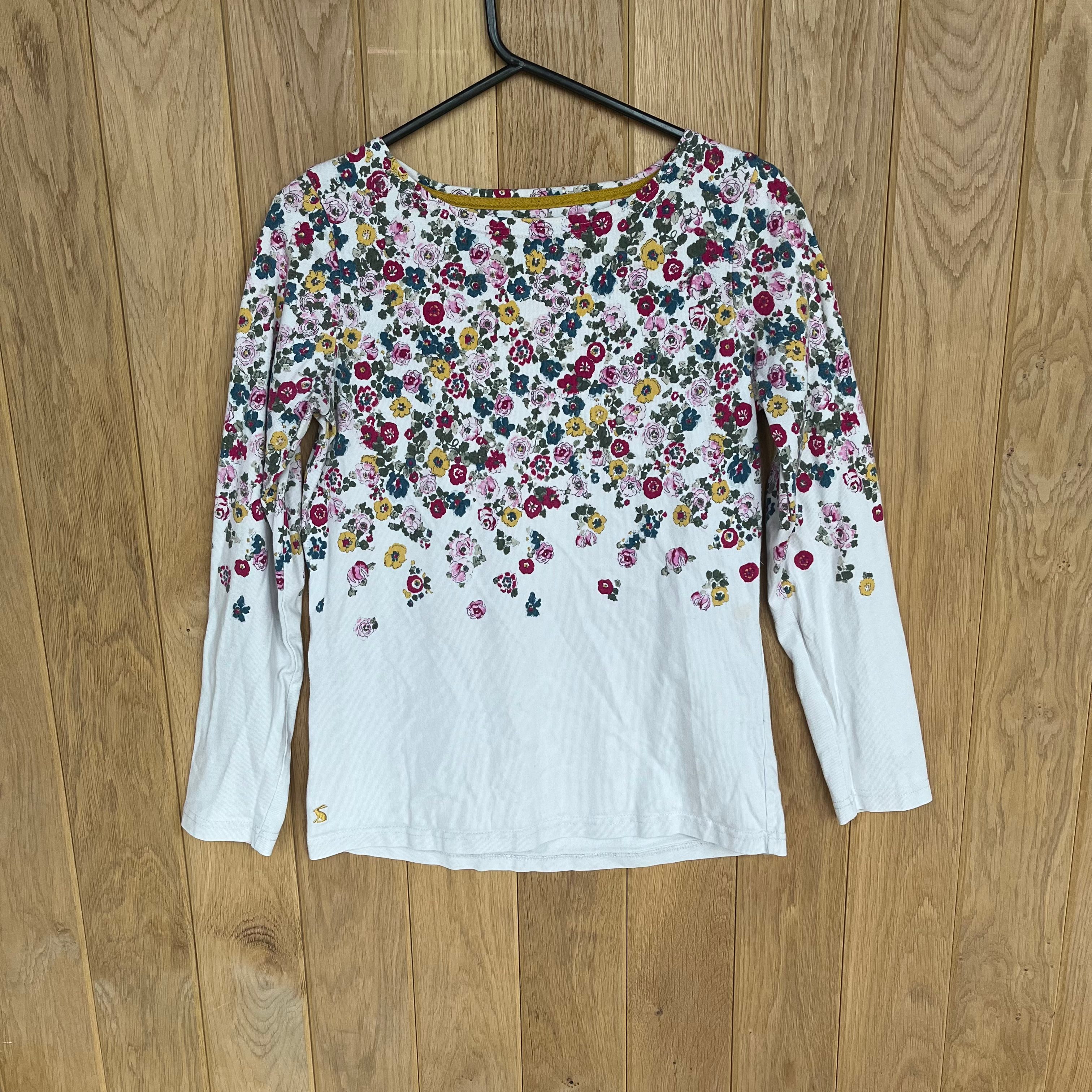 Joules Floral Mariner Top Uk8