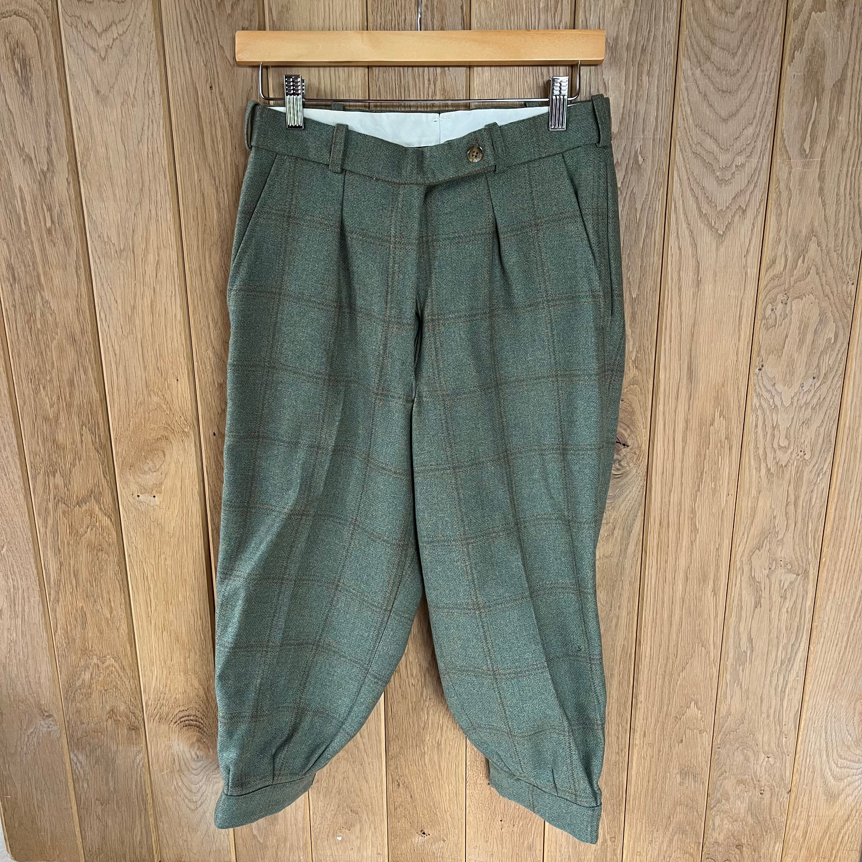 BNWT Woodcock & Snipe Green Tweed Breeks Uk12 & 14