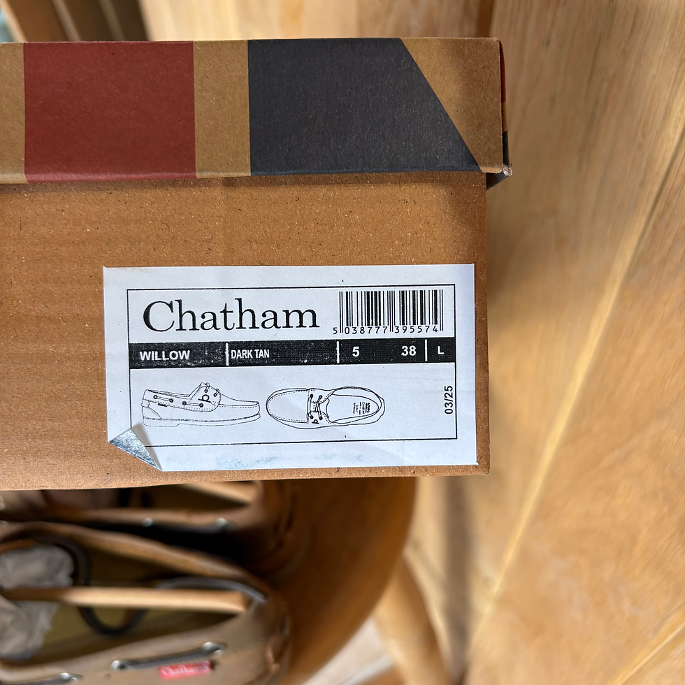 Thumbnail: BNWT Chatham Brown Boat Shoes (5 Sizes Available)