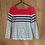 Thumbnail: Joules Pink/Navy Stripe Mariner Top Uk8