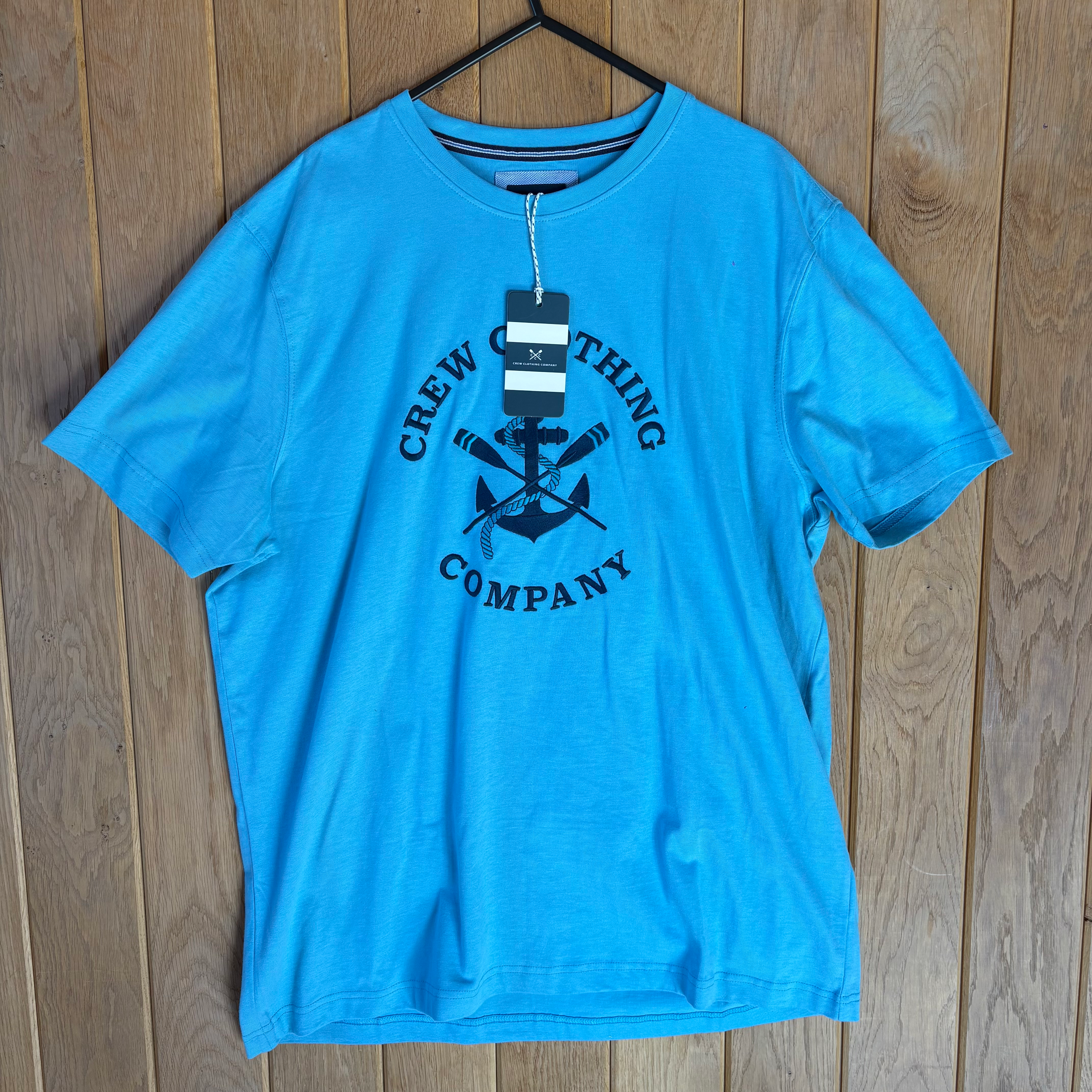 BNWT Crew Clothing Blue T-shirt L & XL