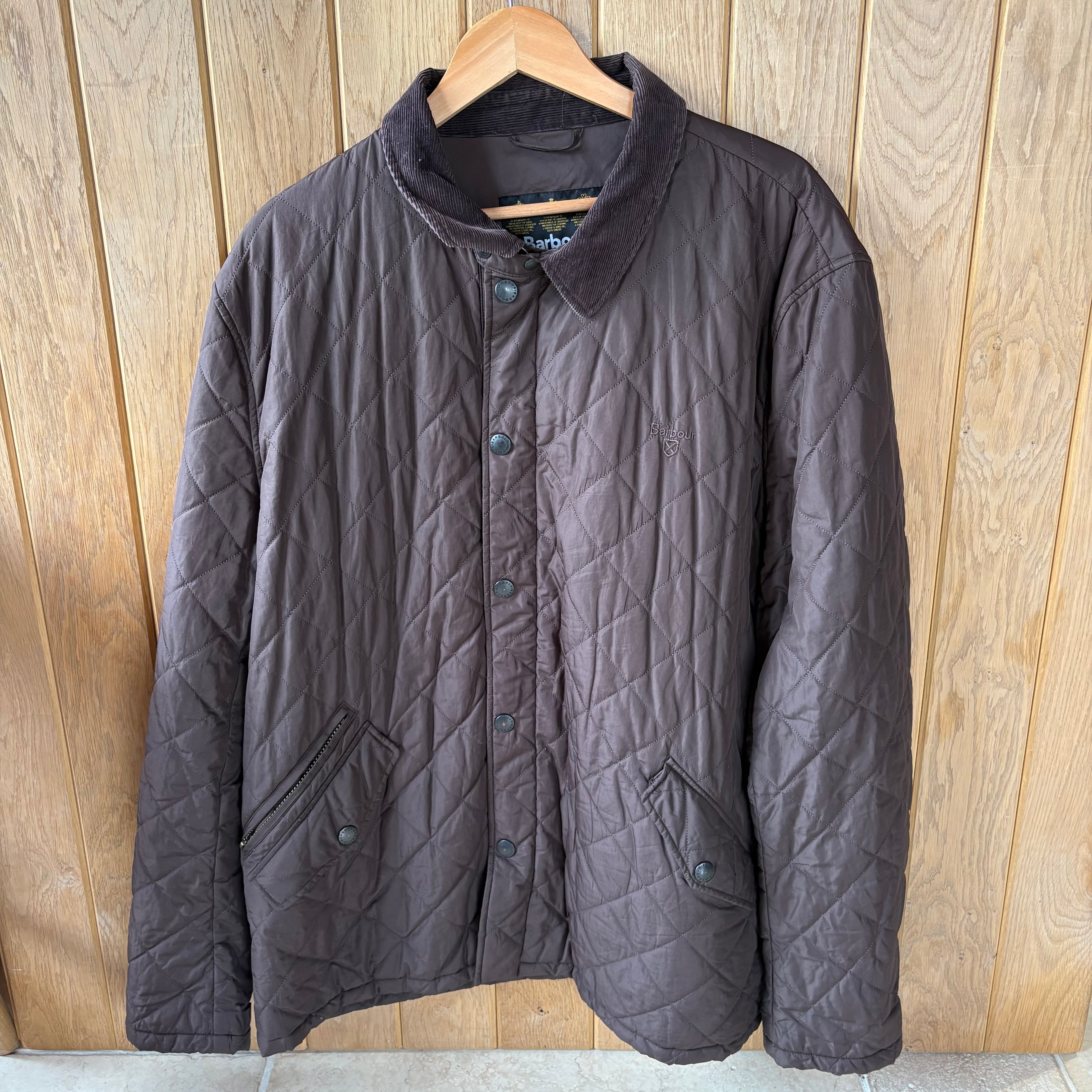 Barbour Brown Coat 3X-Large