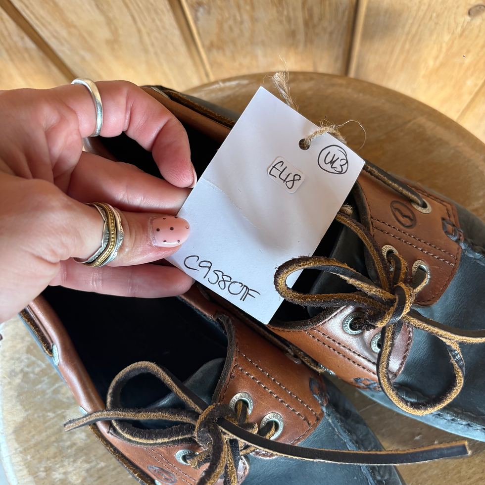 Thumbnail: Orca Bay Navy Boat Shoes Uk3