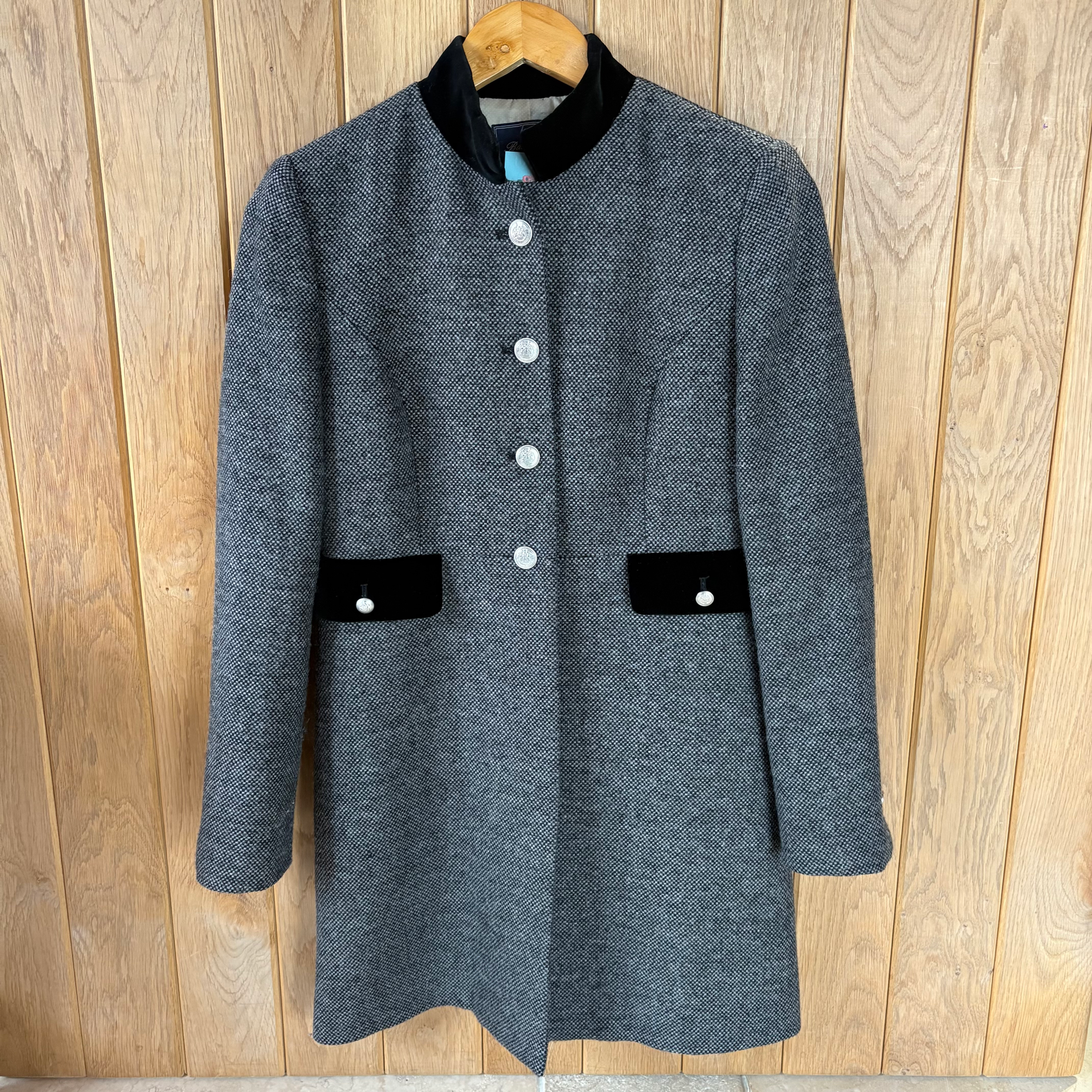 Bariloche Black Tweed Blazer *Uk6/8