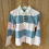 Thumbnail: BNWT Crew Clothing Blue/Pink Stripe Rugby Shirt (5 sizes)