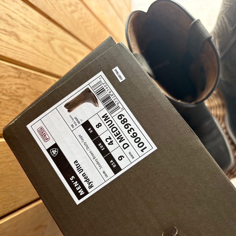 Thumbnail: Brand New Ariat Ryden Cowboy Boots Uk8