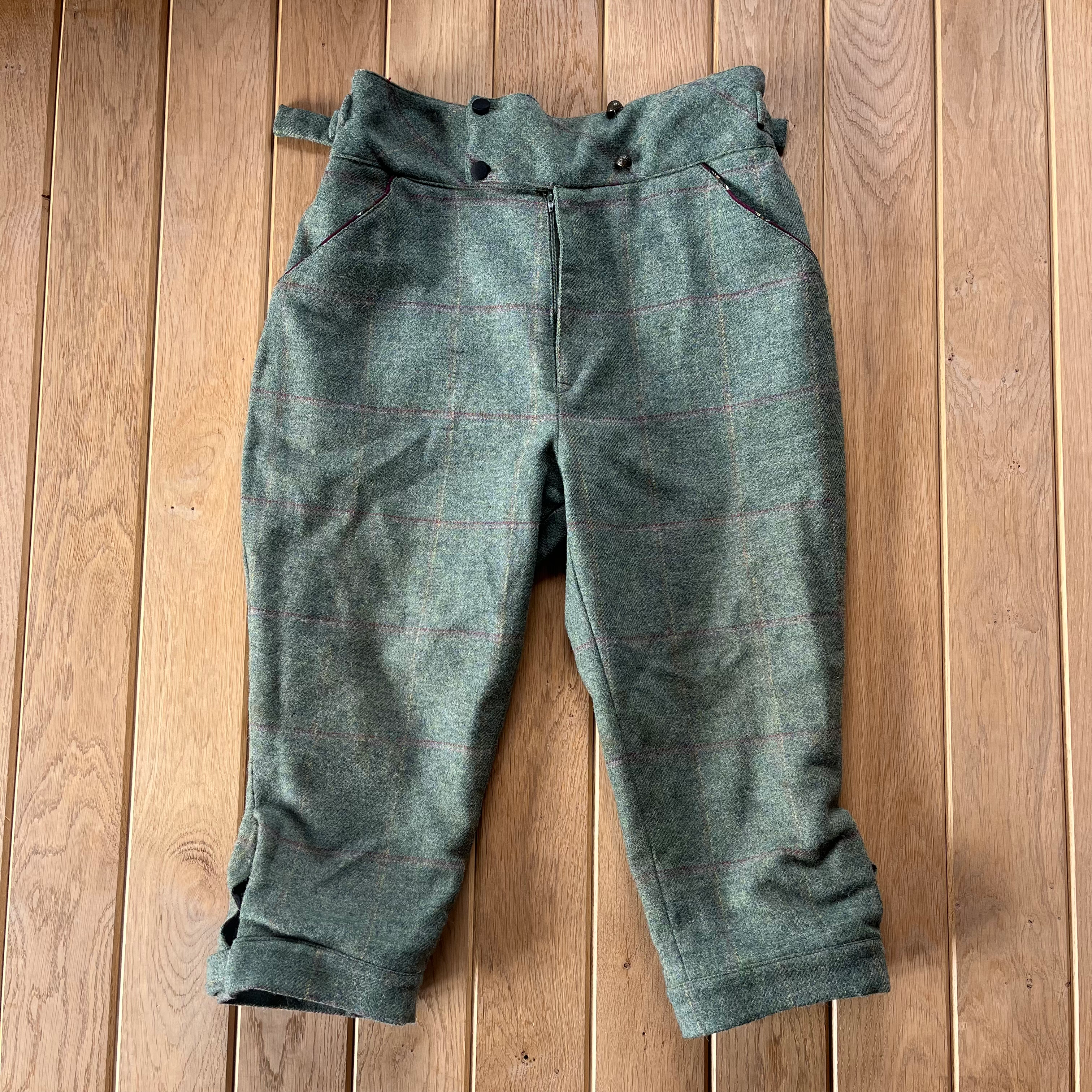 Emma Brown Green Tweed Breeks Uk14