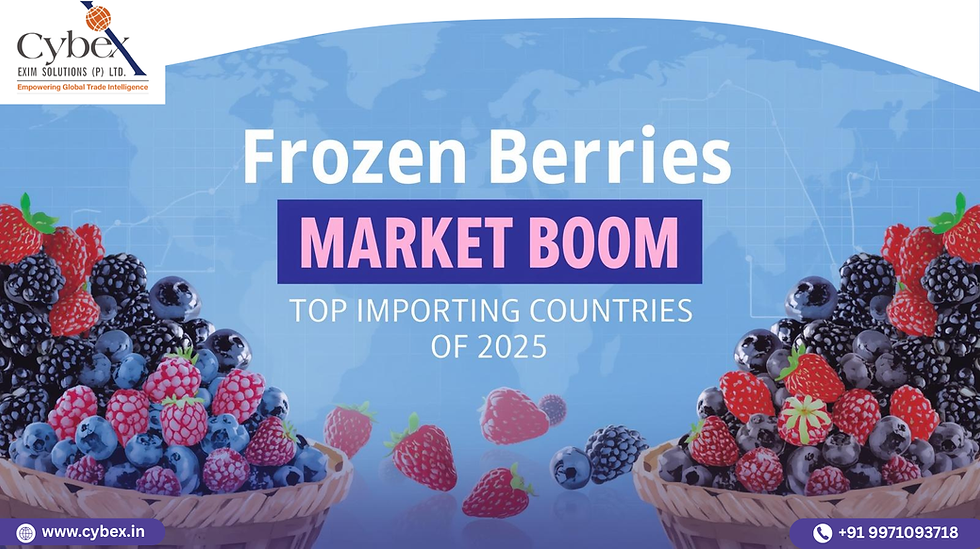 Frozen Berries Market Boom: Top Importing Countries of 2025