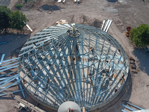 Construcción de silos de acero para almacenamiento de granos: Un enfoque inusual