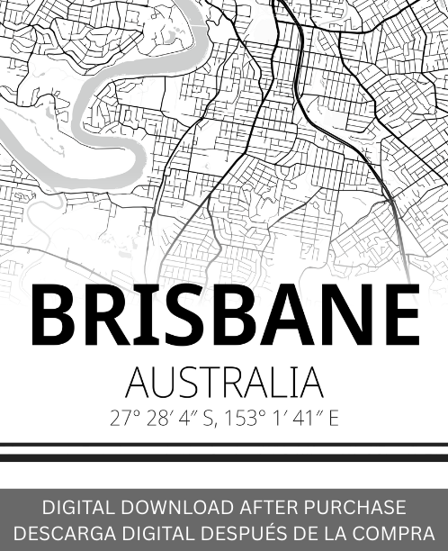Miniatura: Brisbane - Australia / Blanco