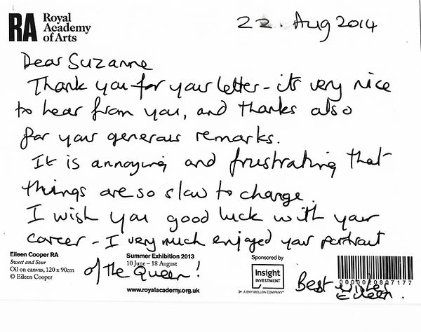Eileen Cooper Card Back