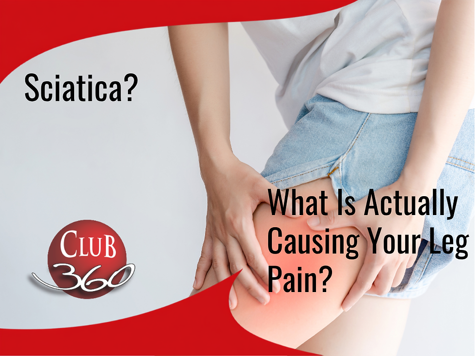 Sciatica: What Is Actually Causing Your Leg Pain?