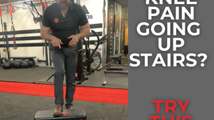 A Simple Tip to Reduce Knee Pain When Walking Upstairs