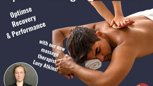 Our new massage therapist Lucy Atkins