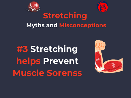 Stretching Myths and Misconceptions - Stretching helps prevent muscle soreness