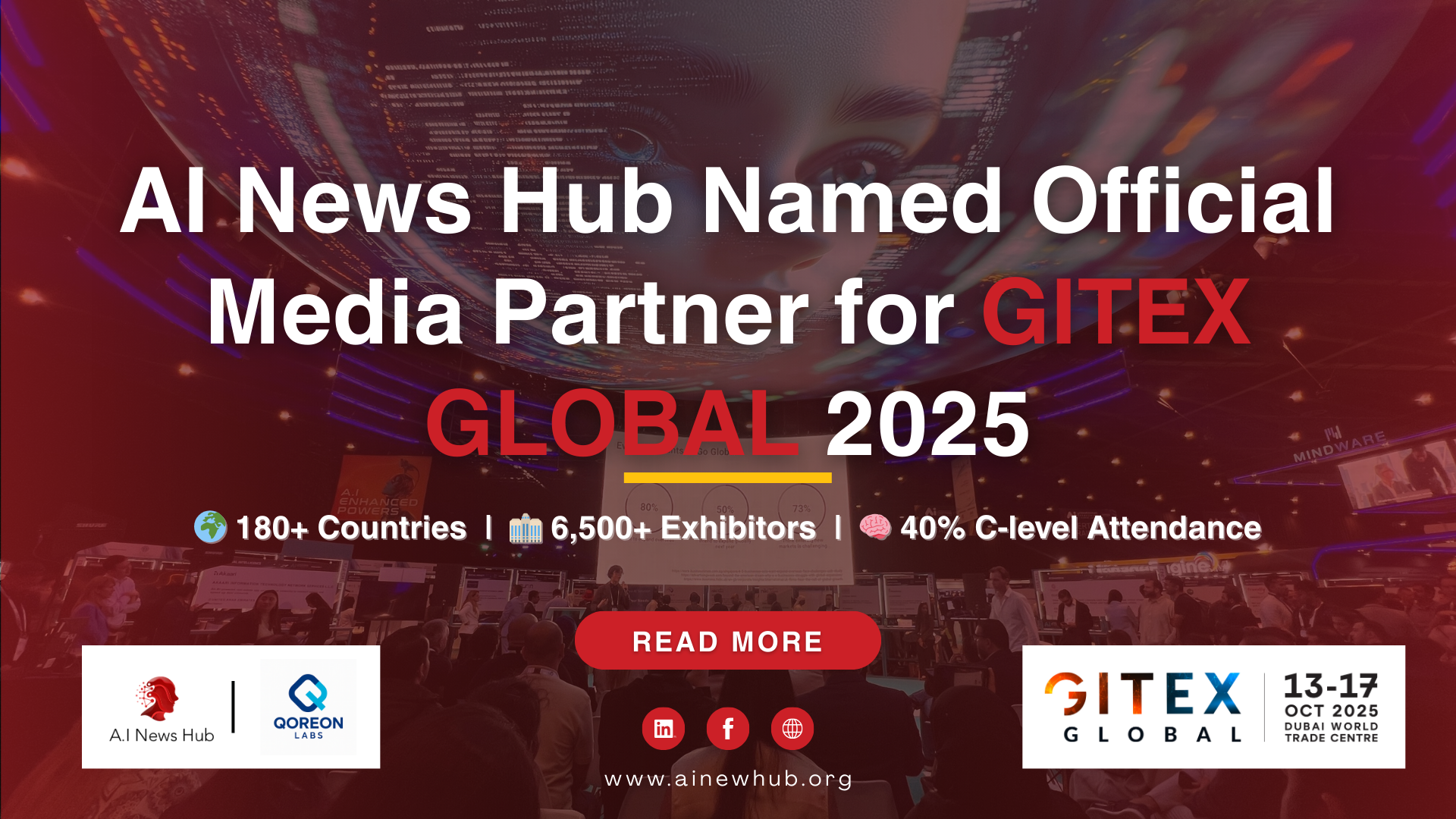 AI News Hub Named Official Media Partner for GITEX GLOBAL 2025