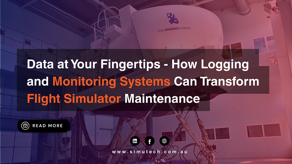 Data at Your Fingertips - How Logging and Monitoring Systems Can Transform Simulator Maintenance