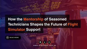 How the Mentorship of Seasoned Technicians Shapes the Future of Flight Simulator Support