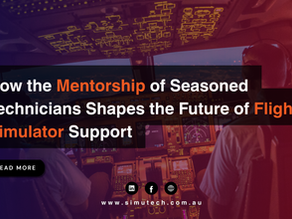 How the Mentorship of Seasoned Technicians Shapes the Future of Flight Simulator Support