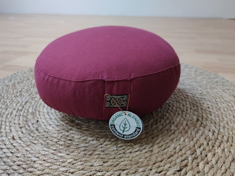 Miniature : Zafu / coussin méditation bas Yoga