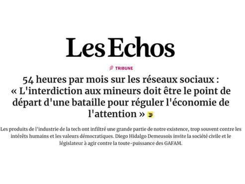 L'interdiction aux mineurs doit être le point de départ d'une bataille pour réguler l'économie de l'attention