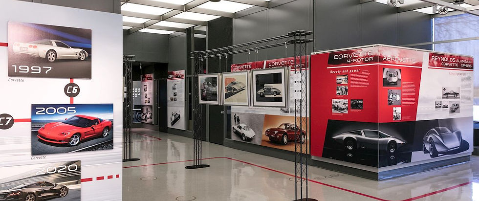Mid-Engine Corvette Design exhibition