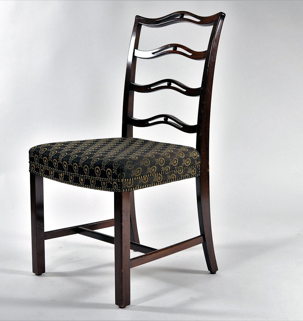 Thumbnail: 1930s Georg Kofoed Set of Six Dining Chairs in Mahogany